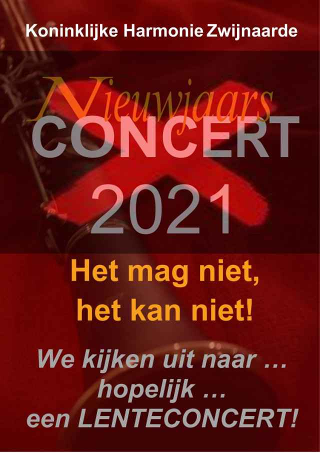 Nieuwjaarsconcert 2021 - geannulleerd